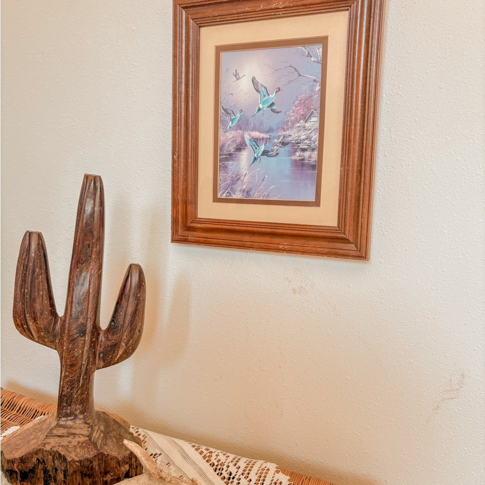 Vintage Duck Framed Art
